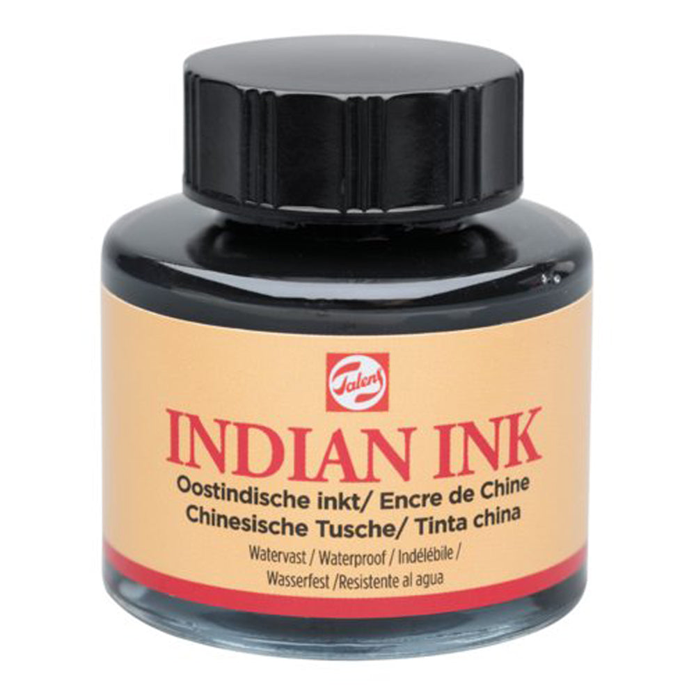 Tinta Nanquim Indian Ink Talens 30ml