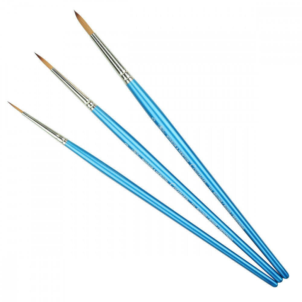 Kit Pincéis Winsor & Newton Cotman Aquarela 3 Unidades