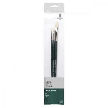 Kit Pincéis Winsor & Newton Winton 3 Unidades 5990609
