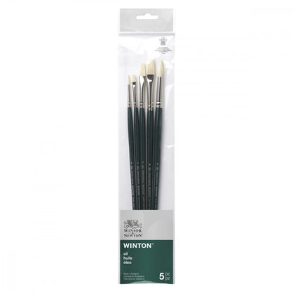 Kit Pincéis Winsor & Newton Winton 5 Unidades 5990611