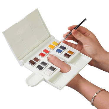 Aquarela Winsor & Newton Profissional Compact Set 14 Cores