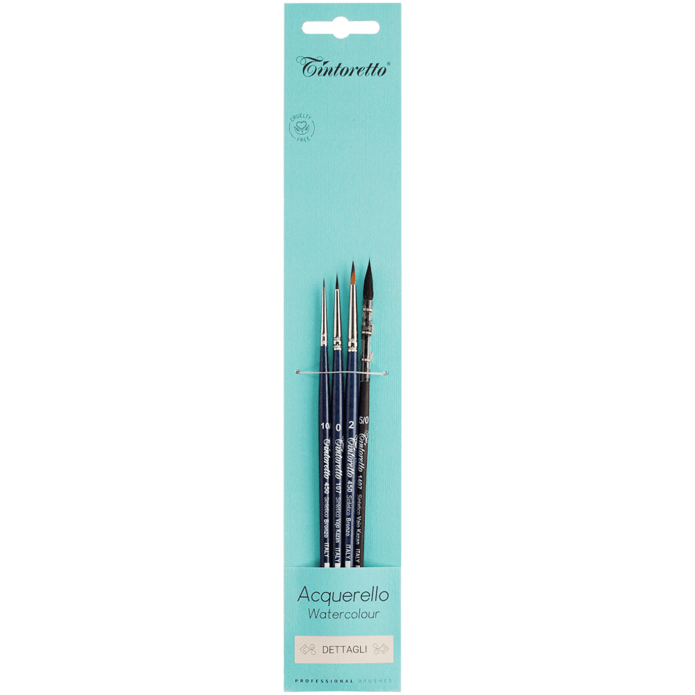 Conjunto Pincel Tintoretto Dettagli