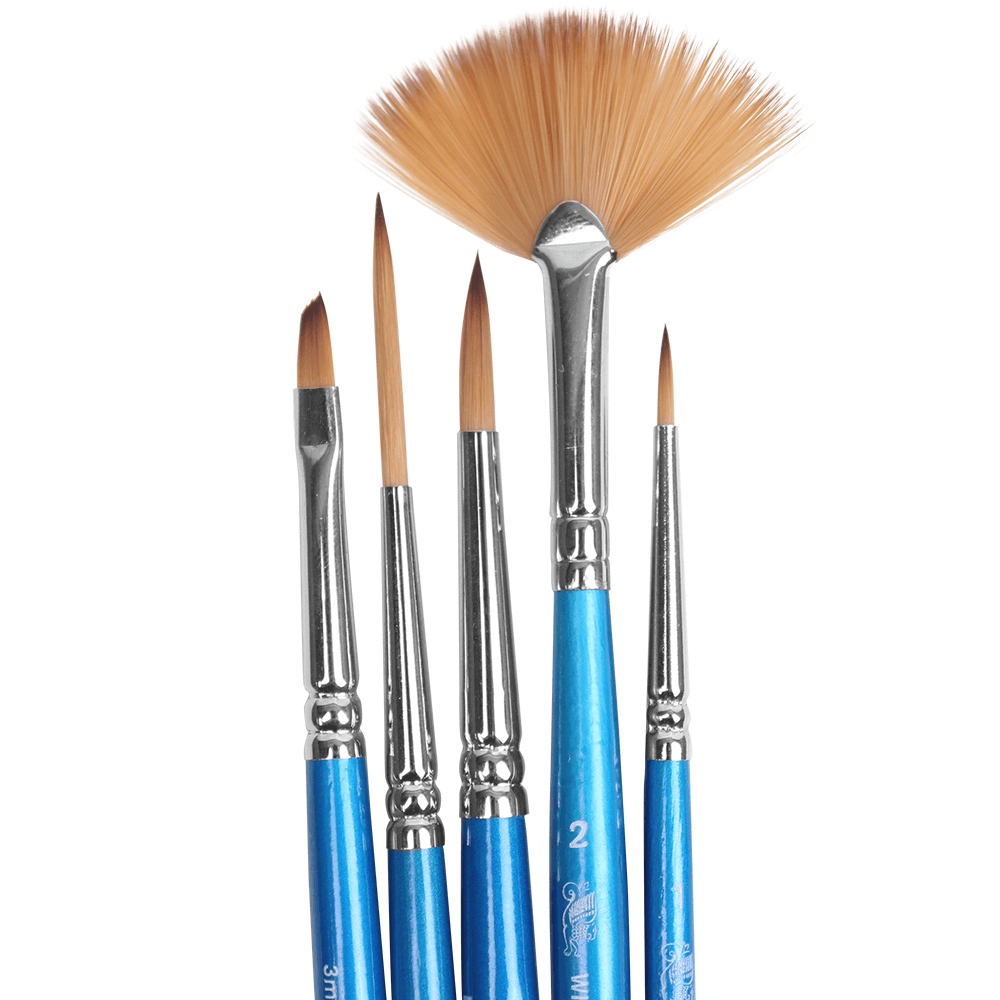 Kit Pincéis Winsor & Newton Cotman 5 Unidades