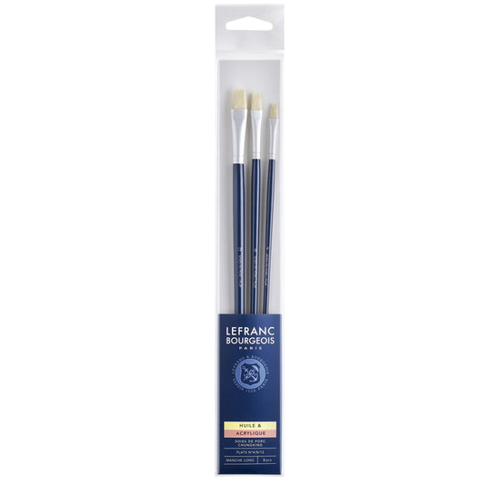 Kit de Pincéis Lefranc & Bourgeois 3 Unidades 810101