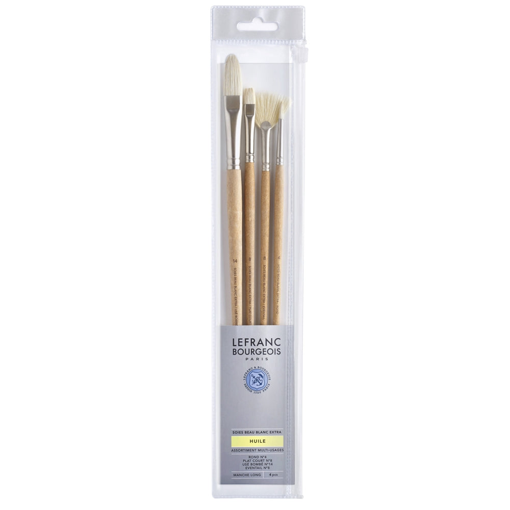 Kit de Pincéis Lefranc & Bourgeois 4 Unidades 405175