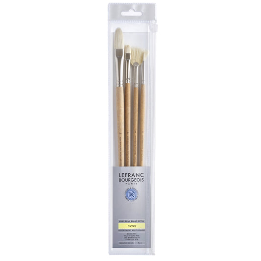 Kit de Pincéis Lefranc & Bourgeois 4 Unidades 405175