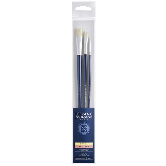 Kit de Pincéis Lefranc & Bourgeois 3 Unidades 810103