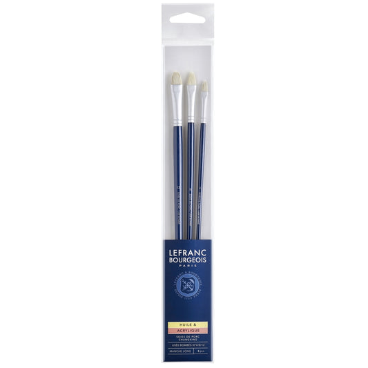 Kit de Pincéis Lefranc & Bourgeois 3 Unidades 810098