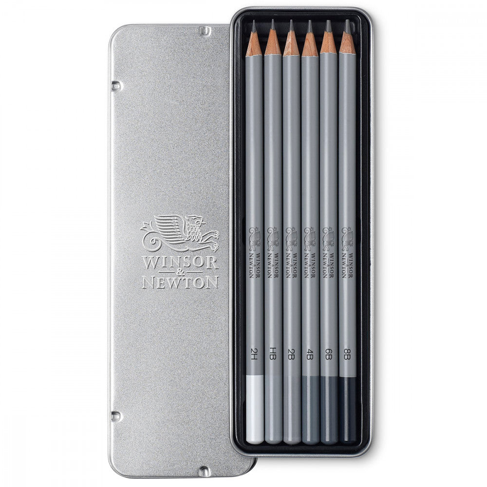 Estojo Lápis Graduado Para Desenho Winsor & Newton 06 Graduações