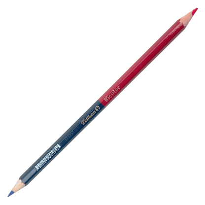 Lápis de Cor Ponta Dupla Pelikan Bicolor