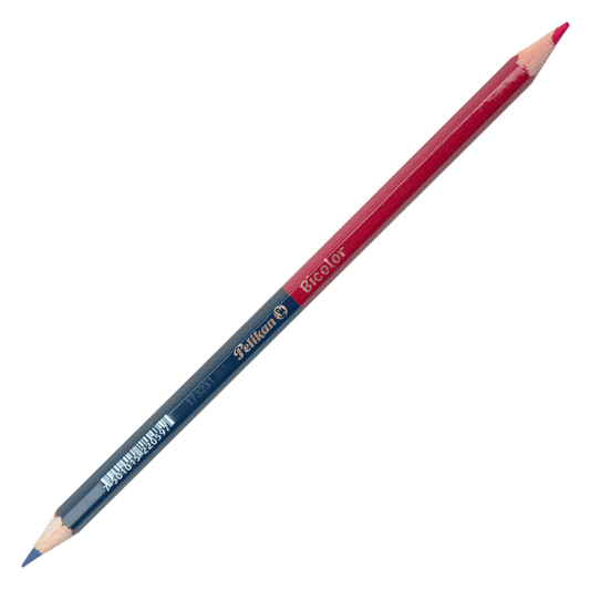 Lápis de Cor Ponta Dupla Pelikan Bicolor