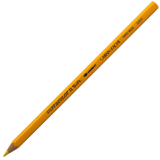 Lápis Aquarelado Caran D'Ache Supracolor 010 Yellow