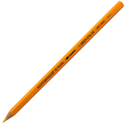 Lápis Aquarelado Caran D'Ache Supracolor 020 Golden Yellow