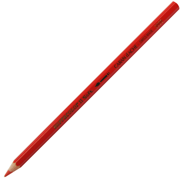 Lápis Aquarelado Caran D'Ache Supracolor 060 Vermellion
