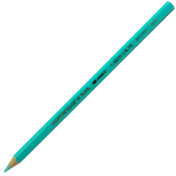 Lápis Aquarelado Caran D'Ache Supracolor 171 Turquoise Blue