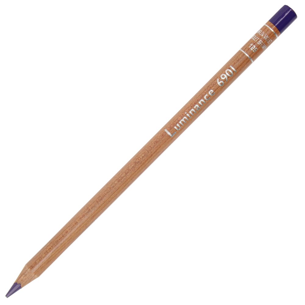 Lápis de Cor Caran d'Ache Luminance 129 Violet Brown