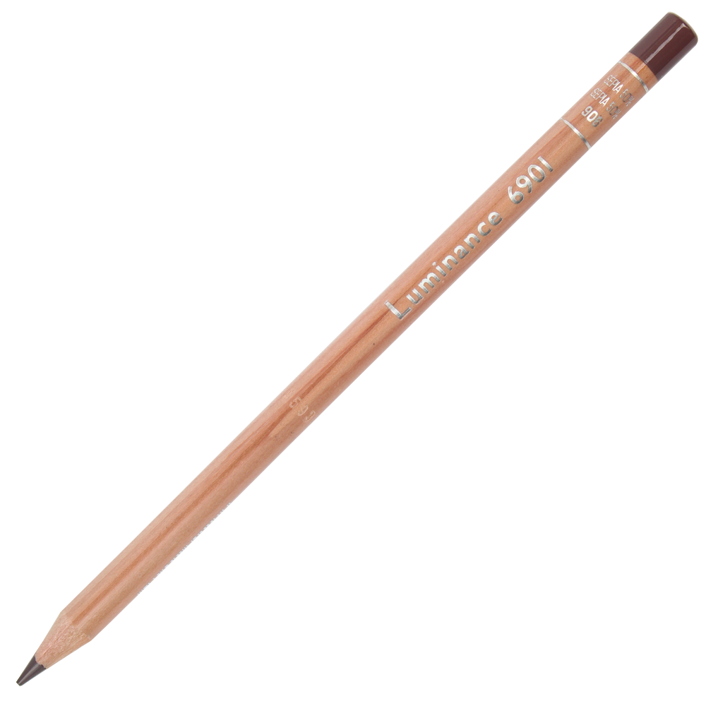 Lápis de Cor Caran d'Ache Luminance 906 Sépia 50