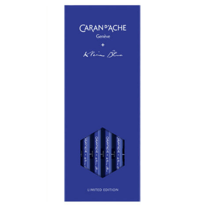 Estojo de Lápis Caran d'Ache Graphite Klein Blue Colecionador