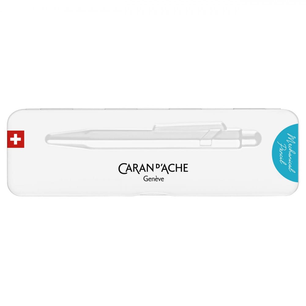Lapiseira Caran D'Ache 0.7mm Colormat-X Turquoise Edição Especial