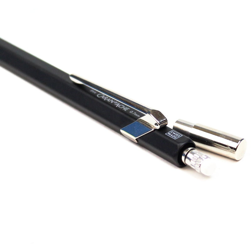 Lapiseira 0.7mm Caran D’Ache Preta