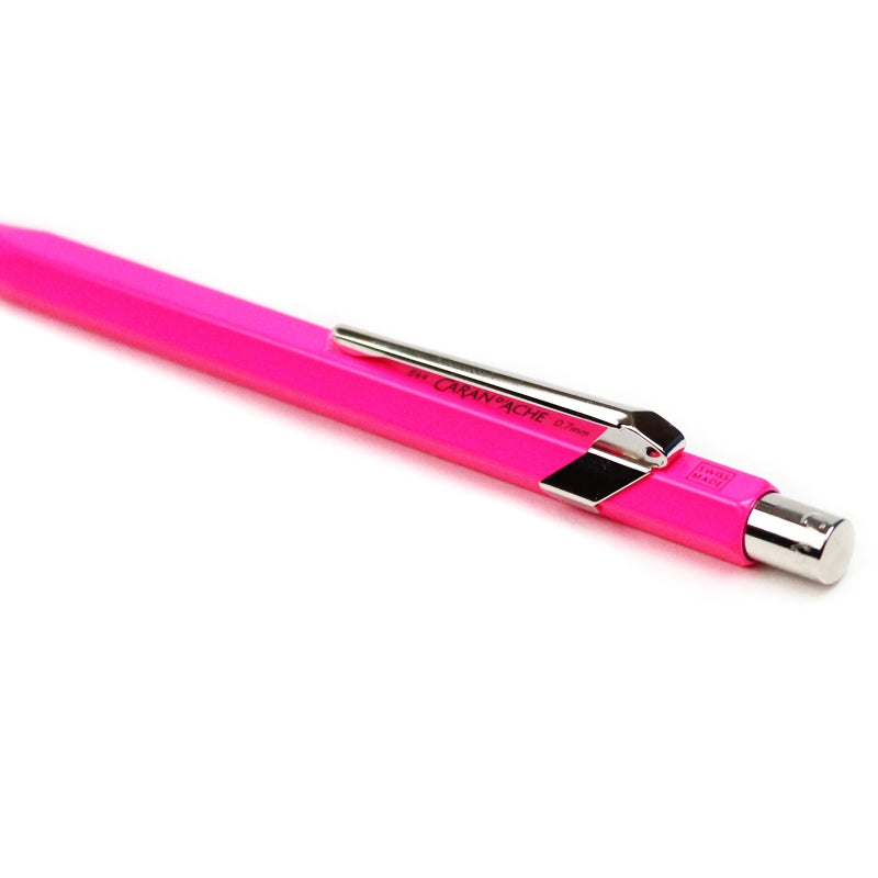 Lapiseira 0.7mm Caran D’Ache Rosa Fluorescente