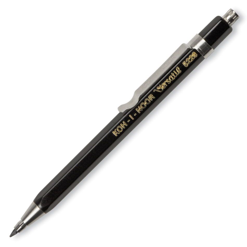 Lapiseira Mini Versátil Preta 2.0mm Koh-I-Noor 5228