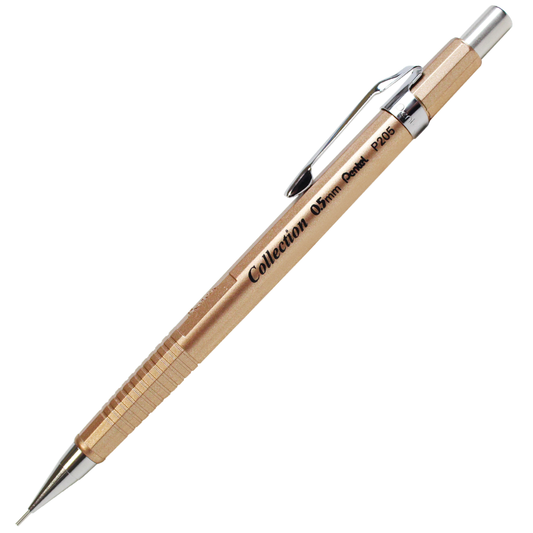 Lapiseira Pentel Sharp 0.5 mm P205-X Dourada