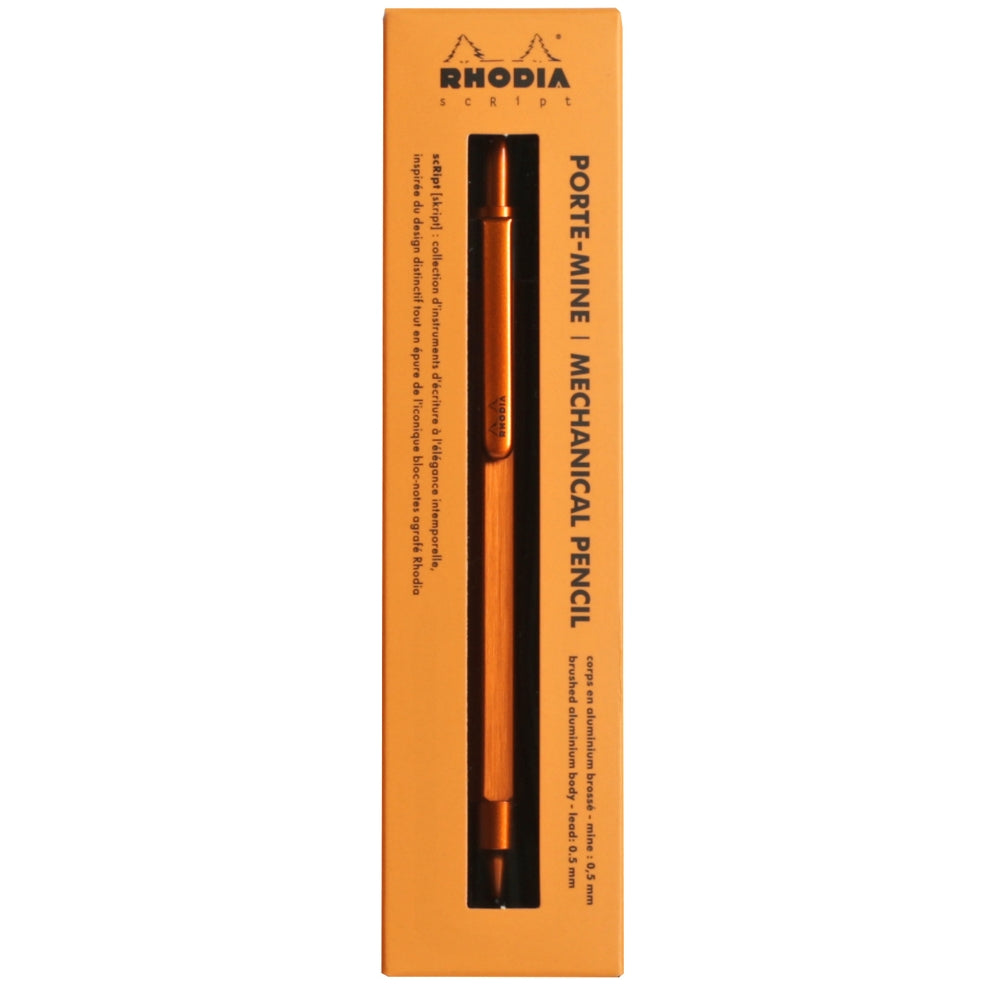Lapiseira 0.5 Rhodia Script Laranja