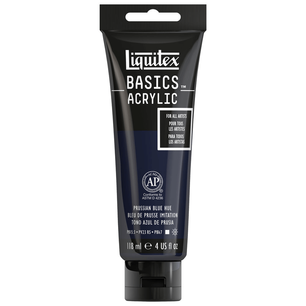 Tinta Acrílica Liquitex Basics 118ml 320 Prussian Blue