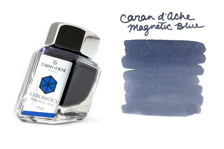 Tinta Para Tinteiro Chromatics Caran d'Ache Magnetic Blue 50ml