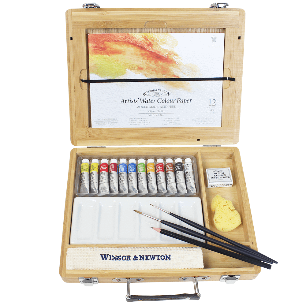 Estojo Aquarela Winsor & Newton Profissional Tubo