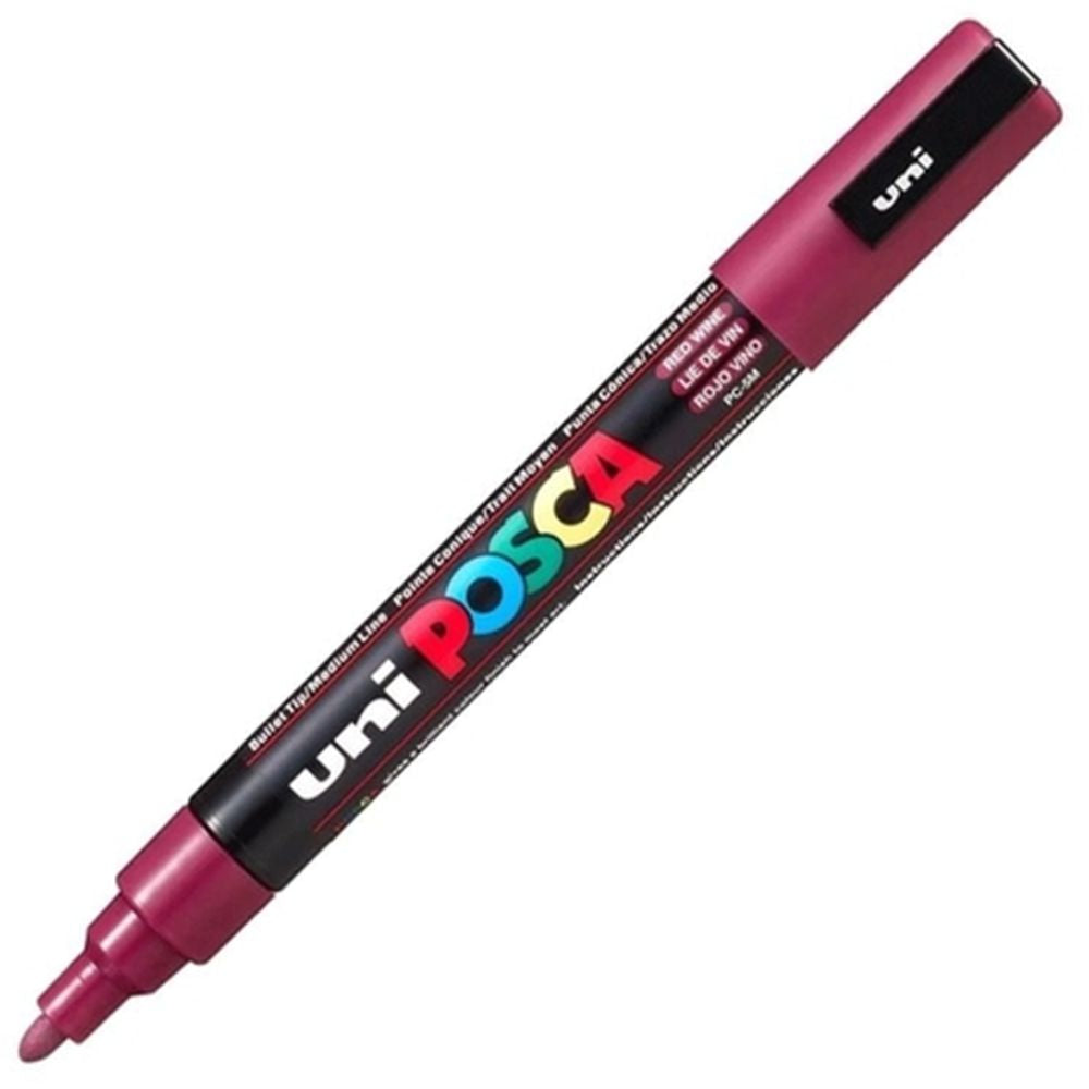 Caneta Posca Uni Ball PC-5M Vinho