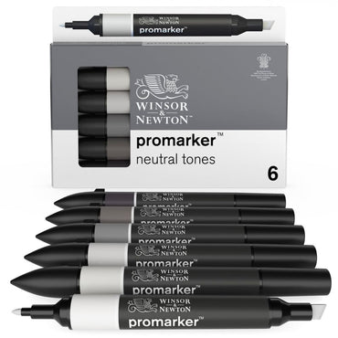 Marcador Promarker 06 Tons de Cinza Neutral Winsor&Newton