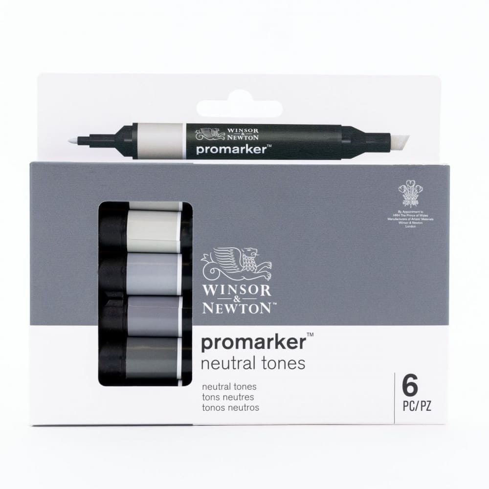 Marcador Promarker 06 Tons de Cinza Neutral Winsor&Newton