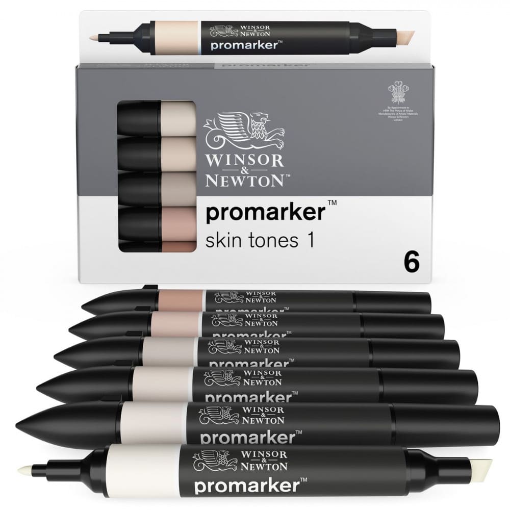 Marcador Promarker 06 Tons de Pele Set 1 Winsor & Newton