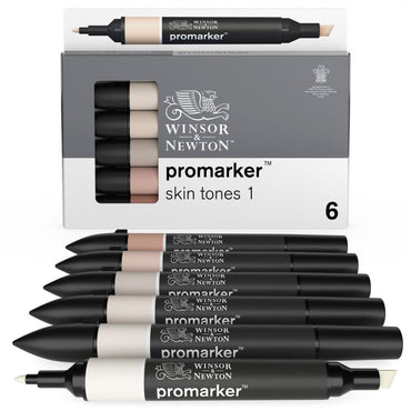 Marcador Promarker 06 Tons de Pele Set 1 Winsor & Newton