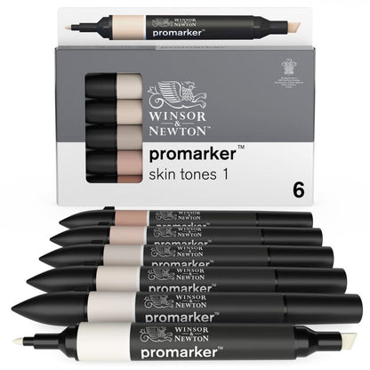 Marcador Promarker 06 Tons de Pele Set 1 Winsor & Newton