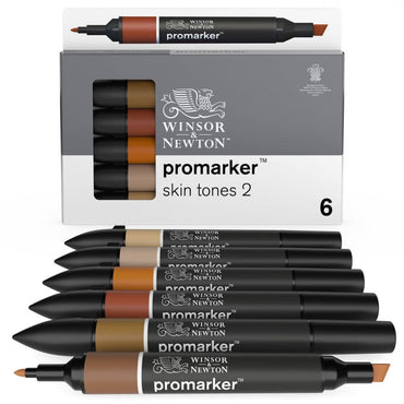 Marcador Promarker 06 Tons de Pele Set 2 Winsor&Newton