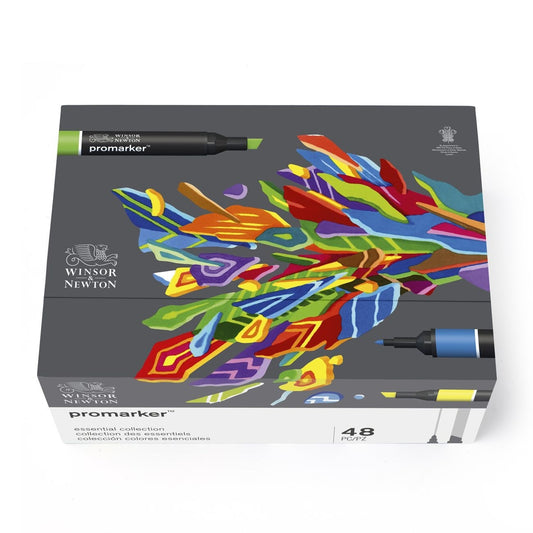 Marcador Promarker Essential Collection 48 Cores Winsor & Newton