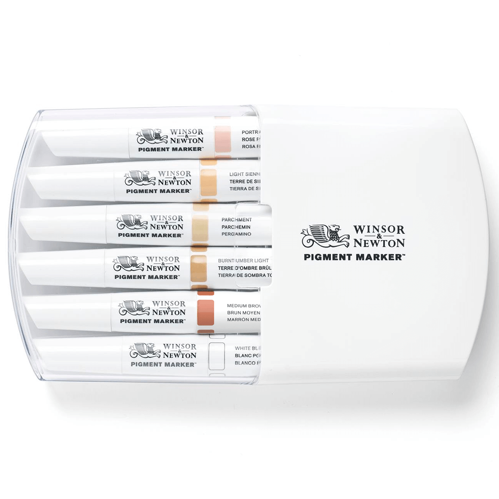 Marcador Pigment Marker Winsor & Newton Tons de Pele