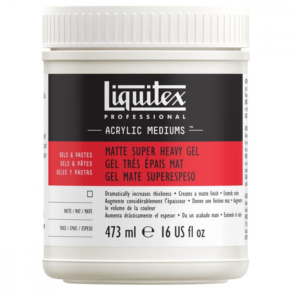 Gel Médium Acrílico Fosco Super Heavy Liquitex 473ml 5816