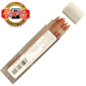 Mina Grafite Aquarelável Koh I Noor 3.8mm 30 Terra S.Queimada