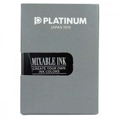 Tinta Para Caneta Tinteiro Platinum Mixable 20ml Smoke Black