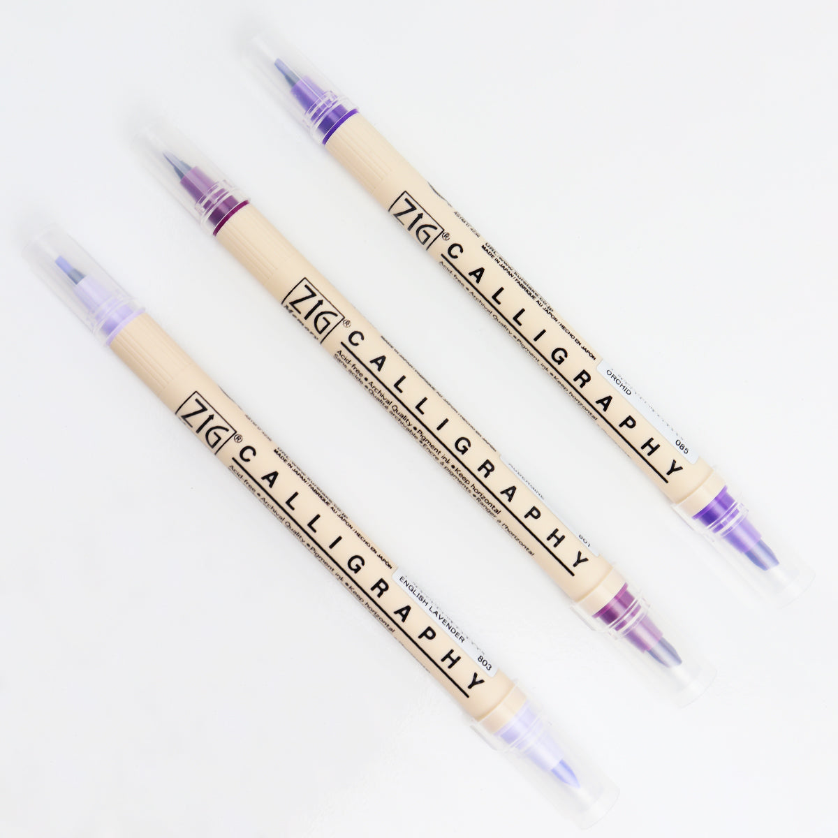 Caneta Caligrafia Artística Zig Kuretake 03 Cores Elegance