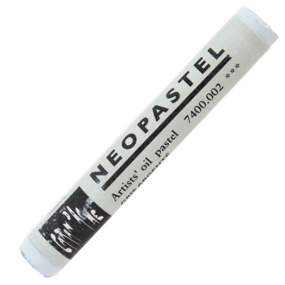 Pastel Oleoso Neopastel Caran d'Ache 002 Silver Grey