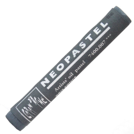 Pastel Oleoso Neopastel Caran d'Ache 007 Dark Grey