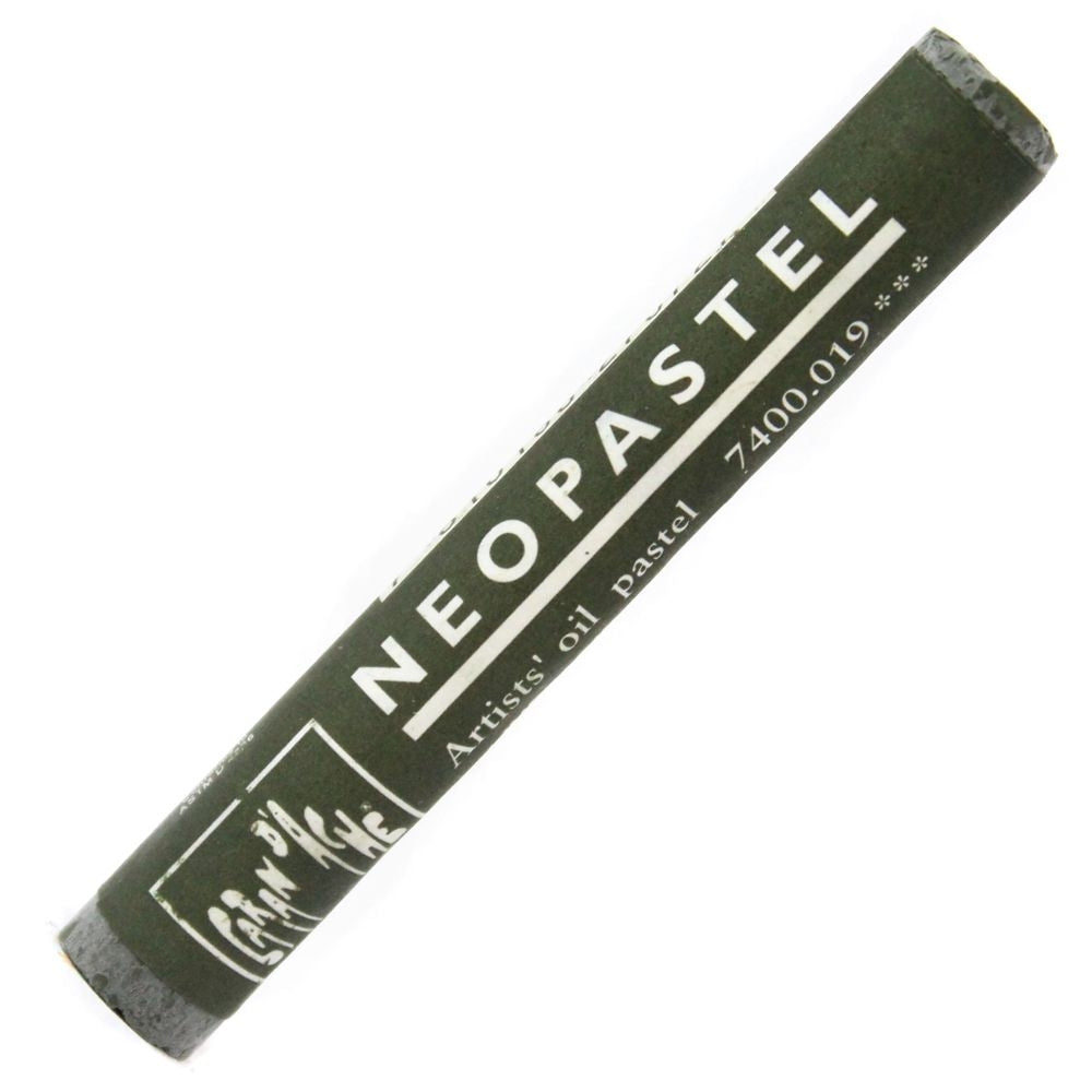 Pastel Oleoso Neopastel Caran d'Ache 019 Olive Black