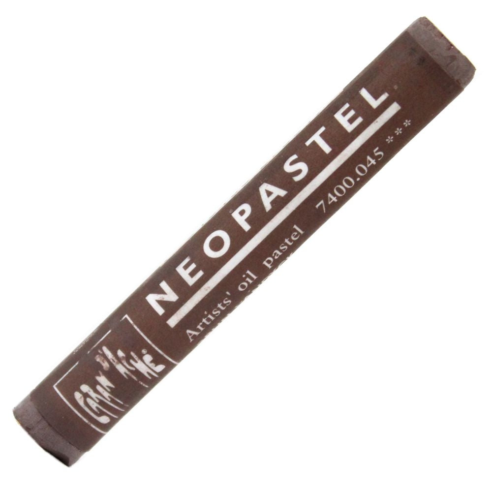 Pastel Oleoso Neopastel Caran d'Ache 045 Vandycke Brown 