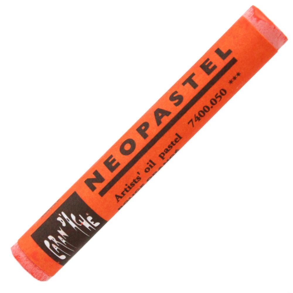 Pastel Oleoso Neopastel Caran d'Ache 050 Flame Red