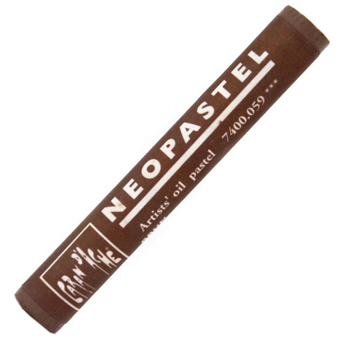 Pastel Oleoso Neopastel Caran d'Ache Tom Marrom